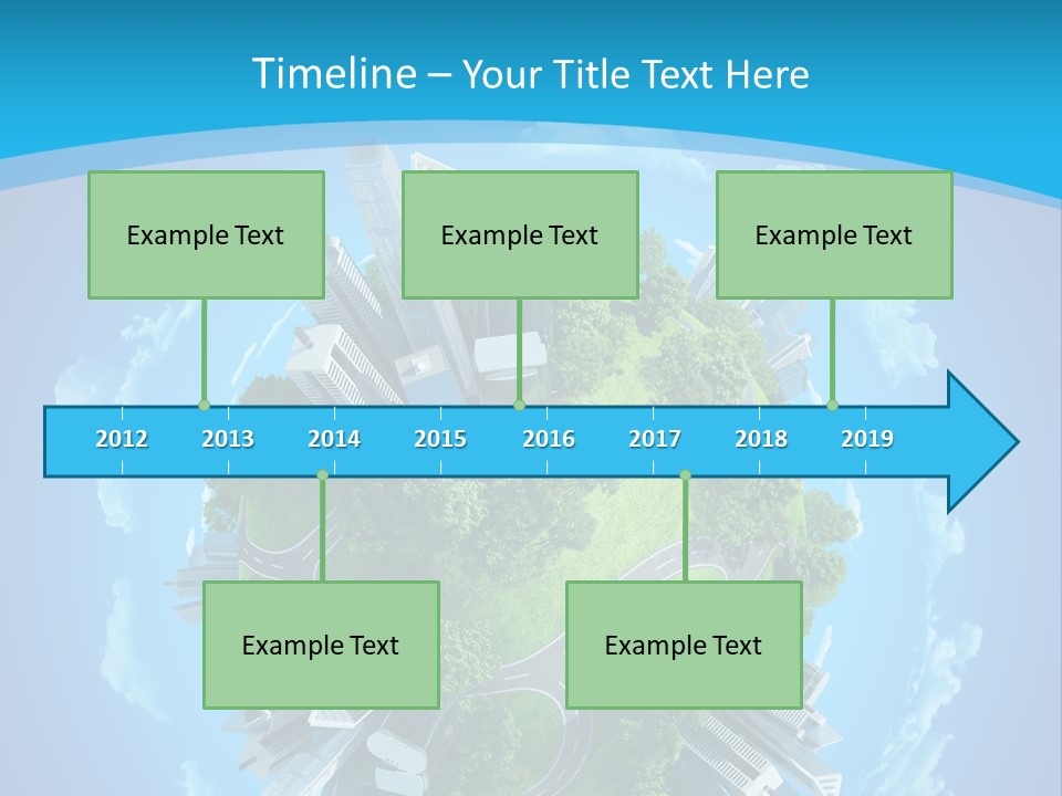 Cityscape Nature Ecology PowerPoint Template