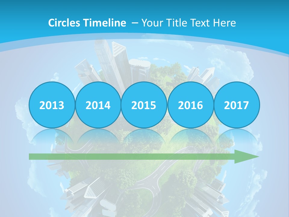 Cityscape Nature Ecology PowerPoint Template