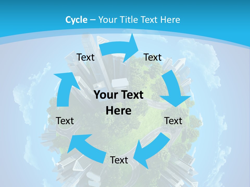 Cityscape Nature Ecology PowerPoint Template