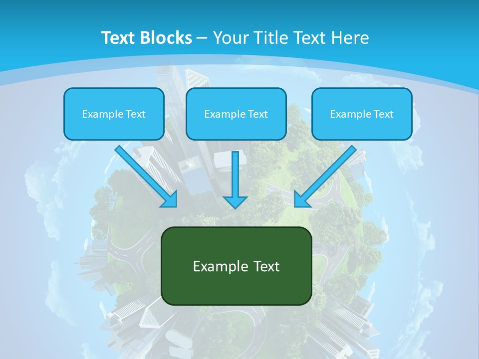Cityscape Nature Ecology PowerPoint Template