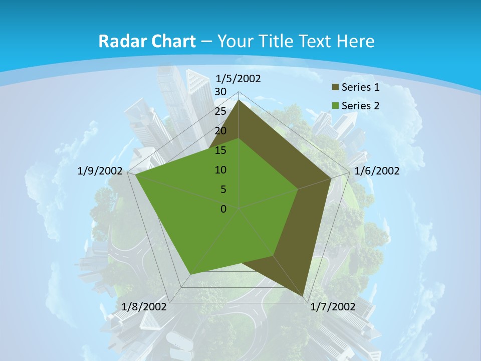 Cityscape Nature Ecology PowerPoint Template