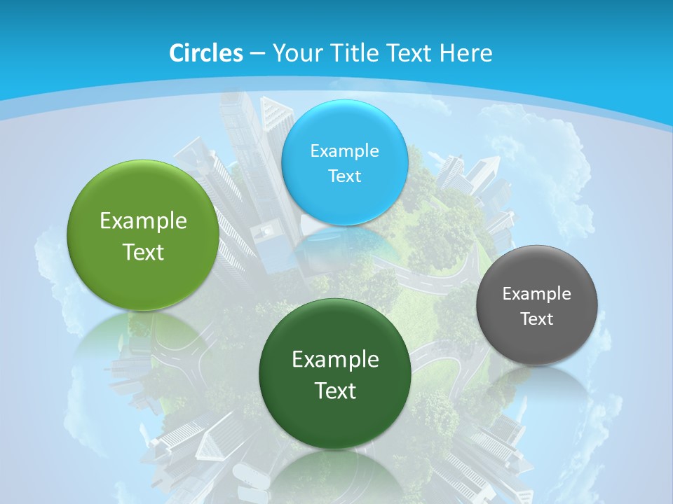 Cityscape Nature Ecology PowerPoint Template