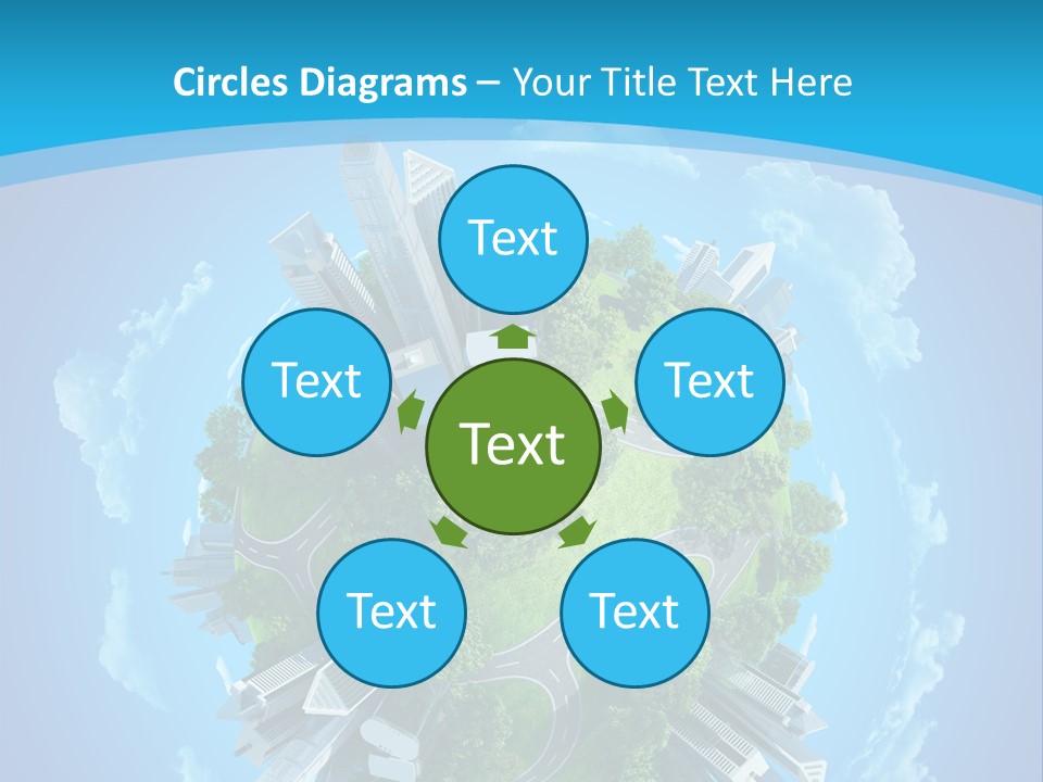 Cityscape Nature Ecology PowerPoint Template