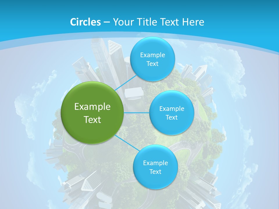 Cityscape Nature Ecology PowerPoint Template