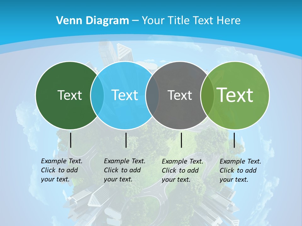 Cityscape Nature Ecology PowerPoint Template