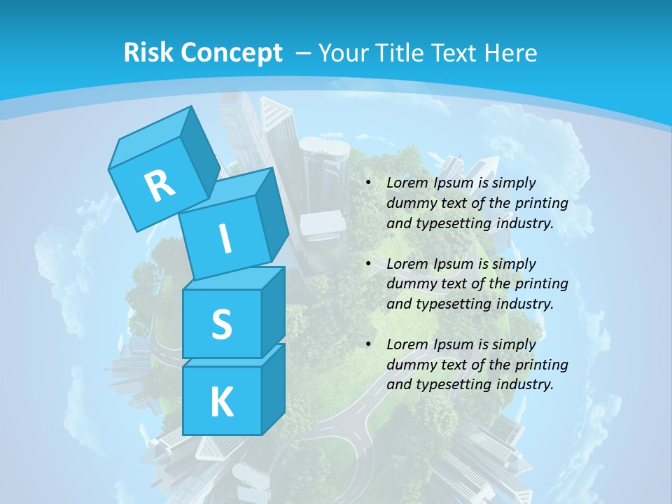 Cityscape Nature Ecology PowerPoint Template