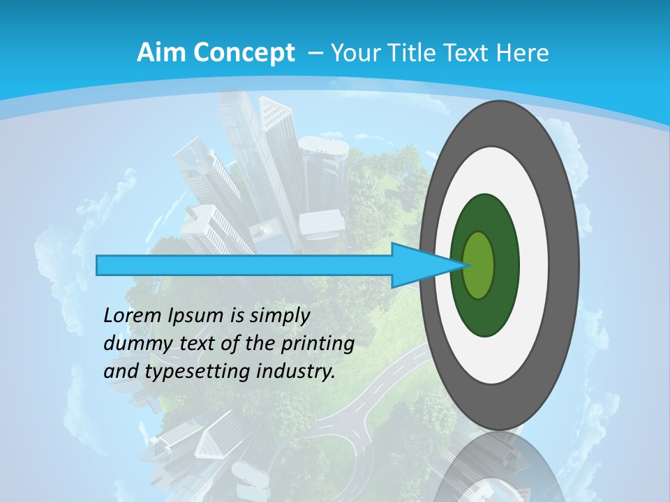 Cityscape Nature Ecology PowerPoint Template