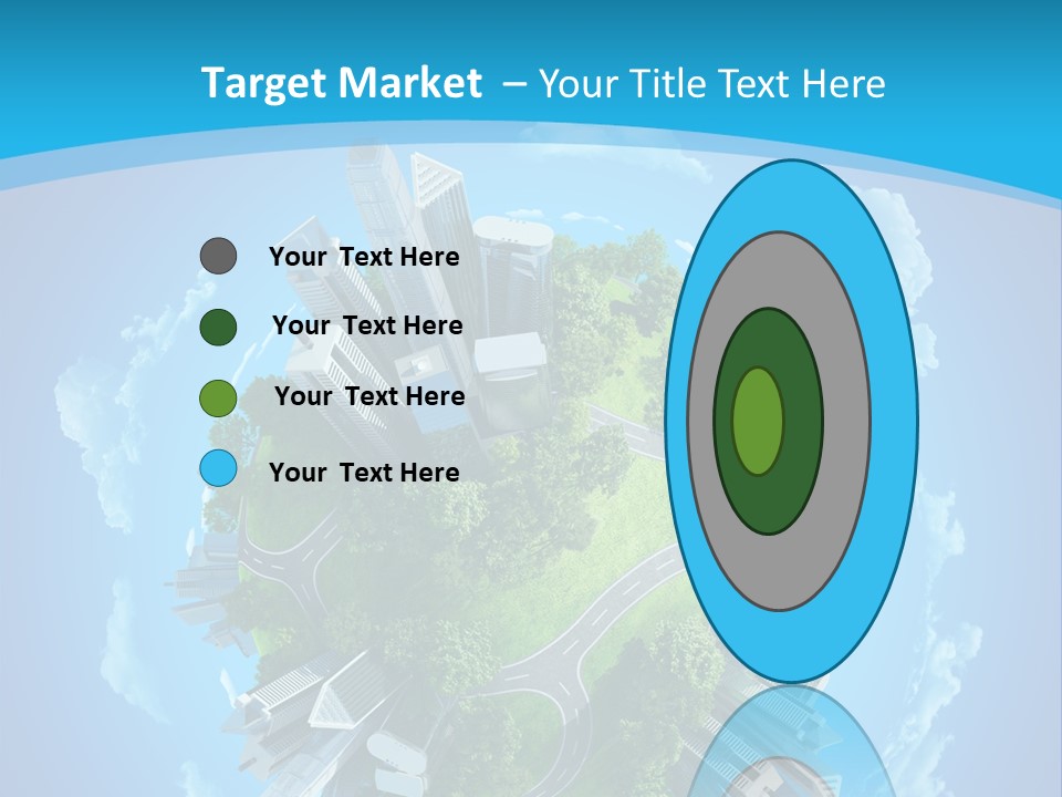 Cityscape Nature Ecology PowerPoint Template