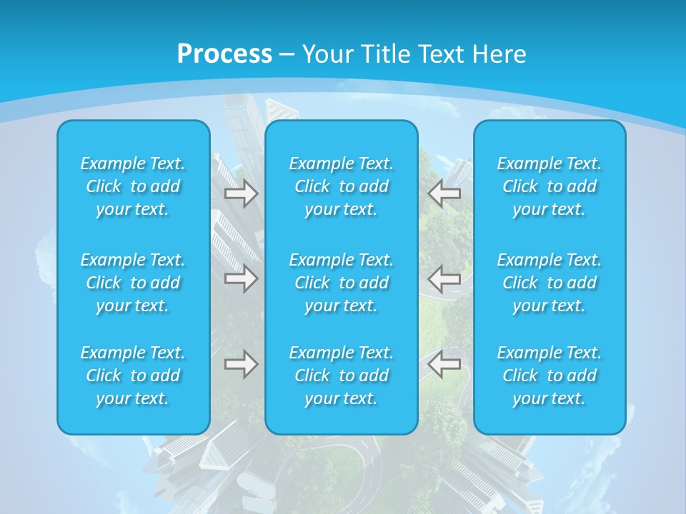 Cityscape Nature Ecology PowerPoint Template
