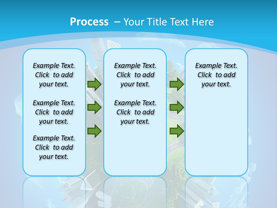 Cityscape Nature Ecology PowerPoint Template