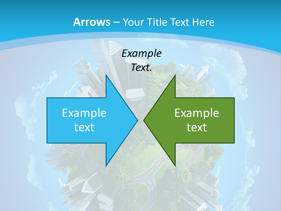 Cityscape Nature Ecology PowerPoint Template