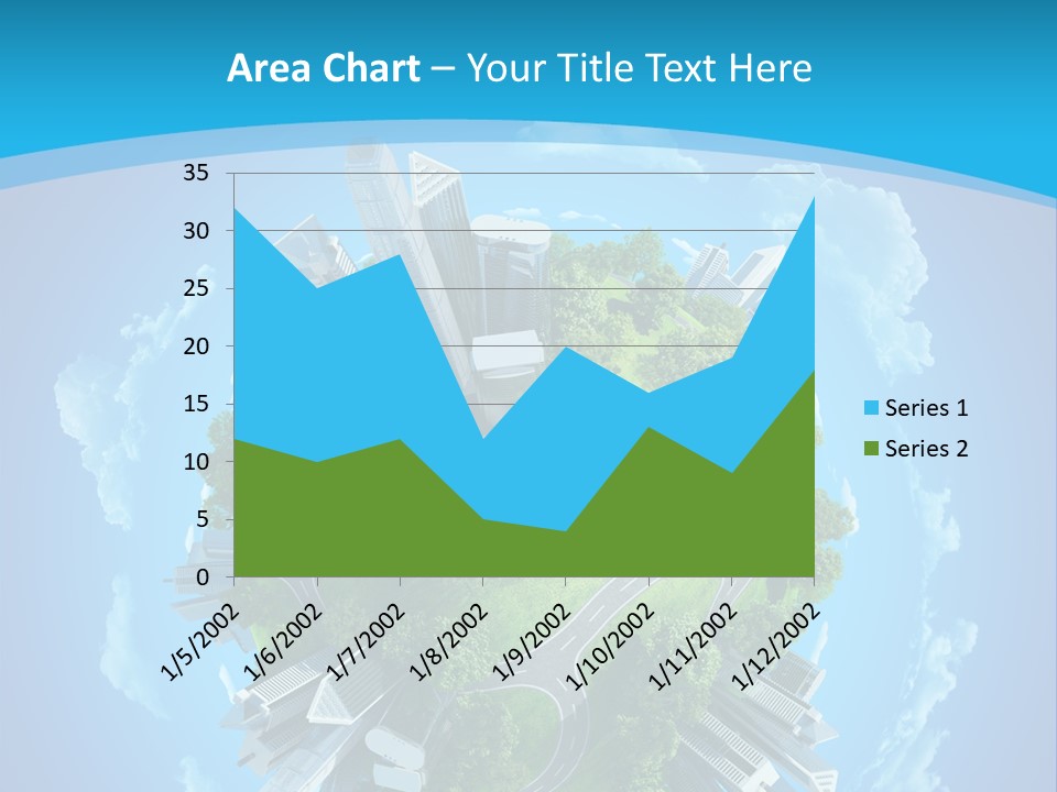 Cityscape Nature Ecology PowerPoint Template