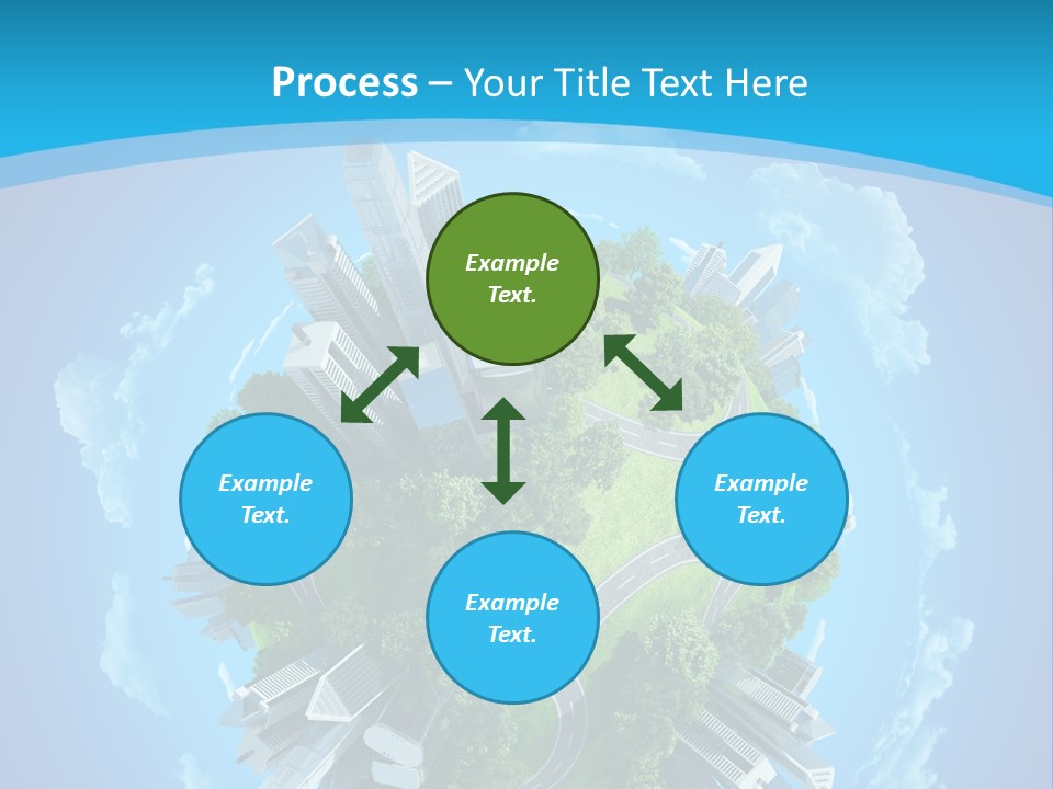 Cityscape Nature Ecology PowerPoint Template