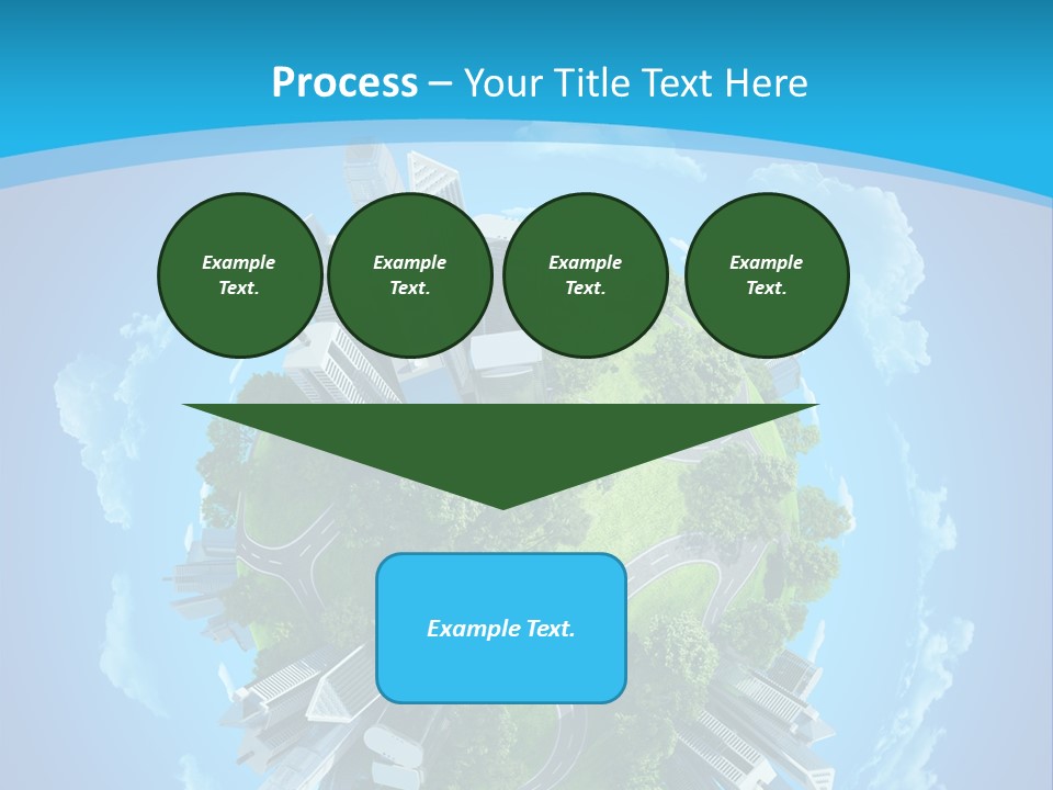 Cityscape Nature Ecology PowerPoint Template