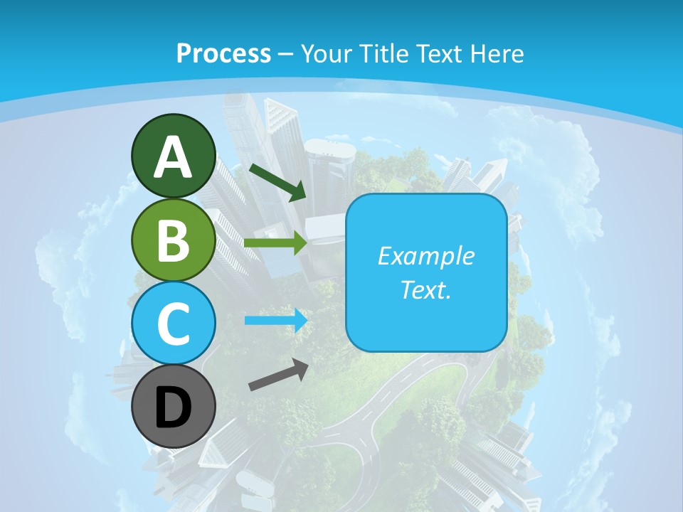 Cityscape Nature Ecology PowerPoint Template