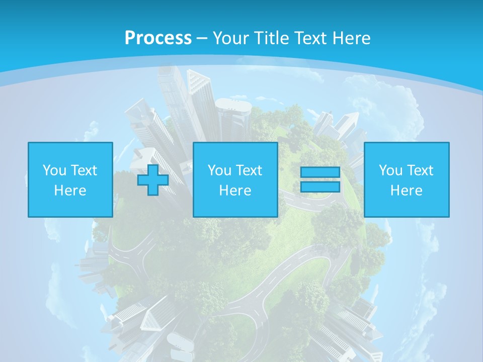 Cityscape Nature Ecology PowerPoint Template