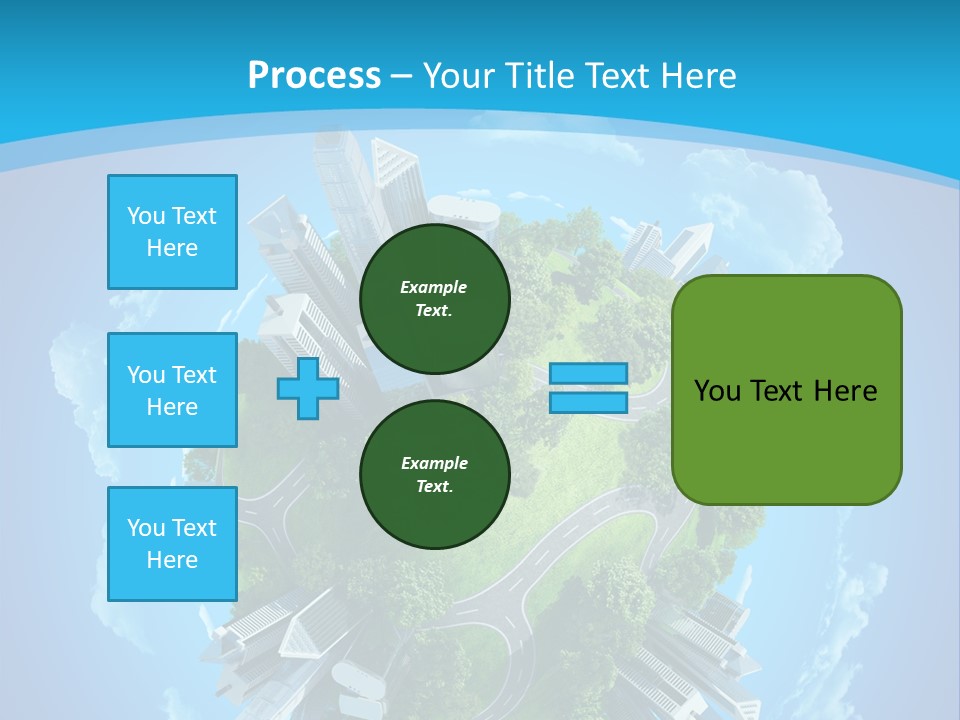 Cityscape Nature Ecology PowerPoint Template