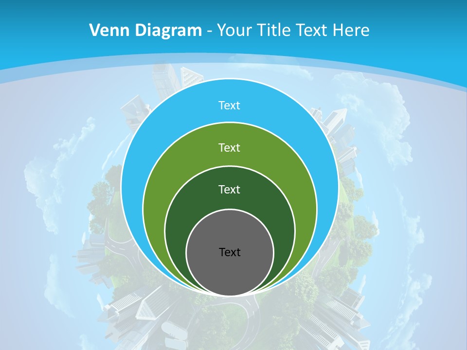 Cityscape Nature Ecology PowerPoint Template