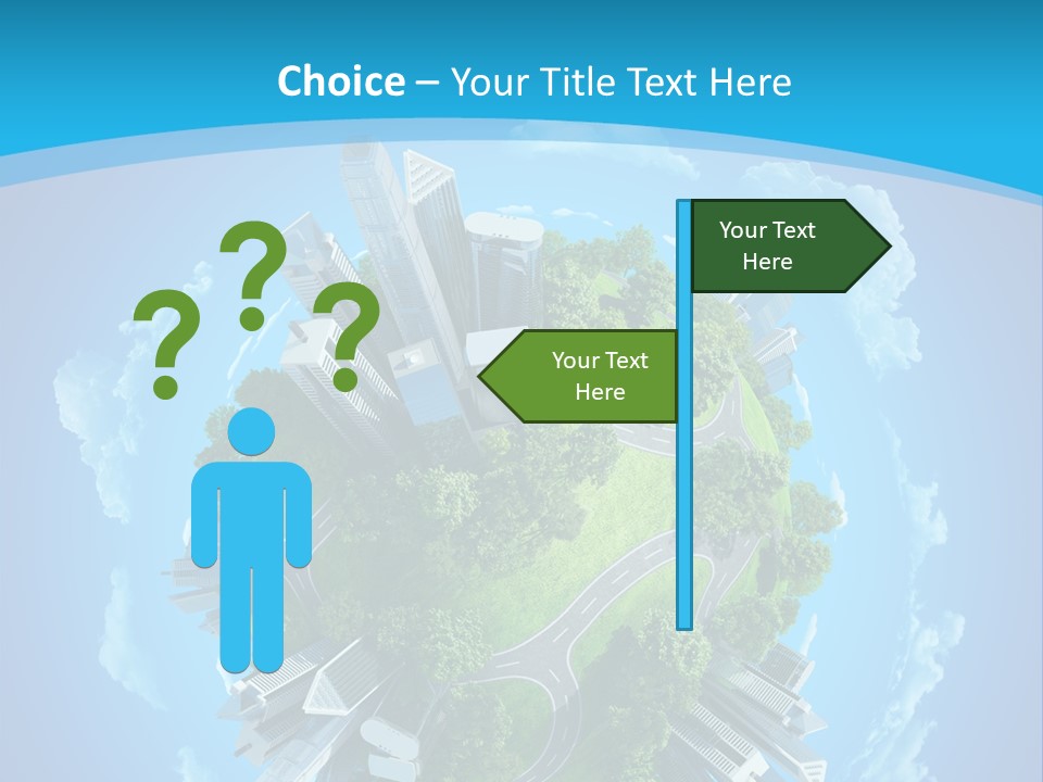 Cityscape Nature Ecology PowerPoint Template