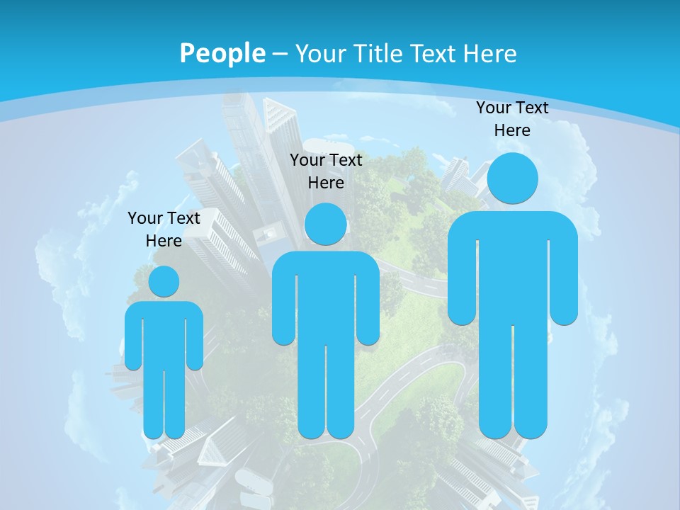 Cityscape Nature Ecology PowerPoint Template