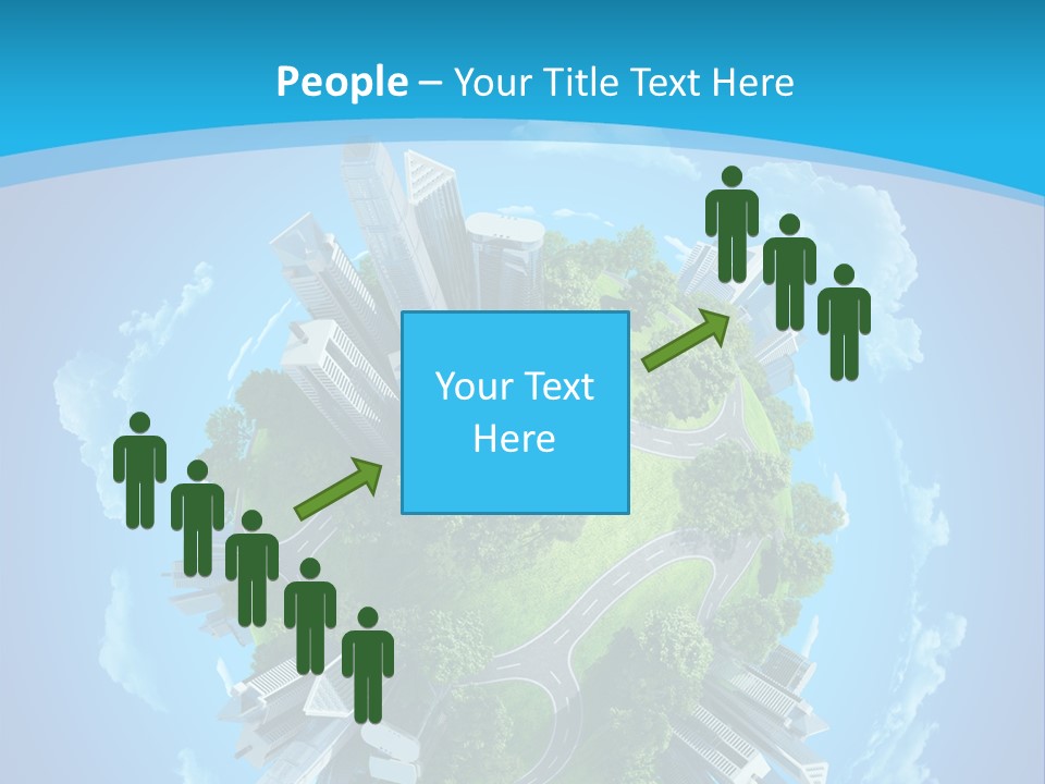 Cityscape Nature Ecology PowerPoint Template