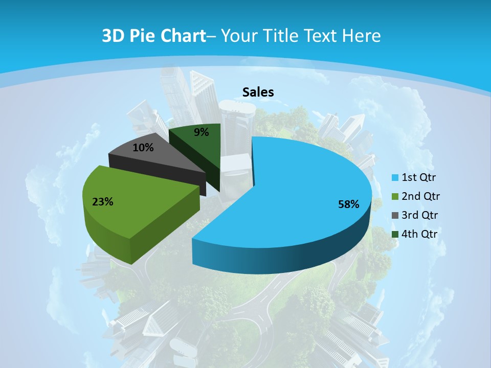 Cityscape Nature Ecology PowerPoint Template