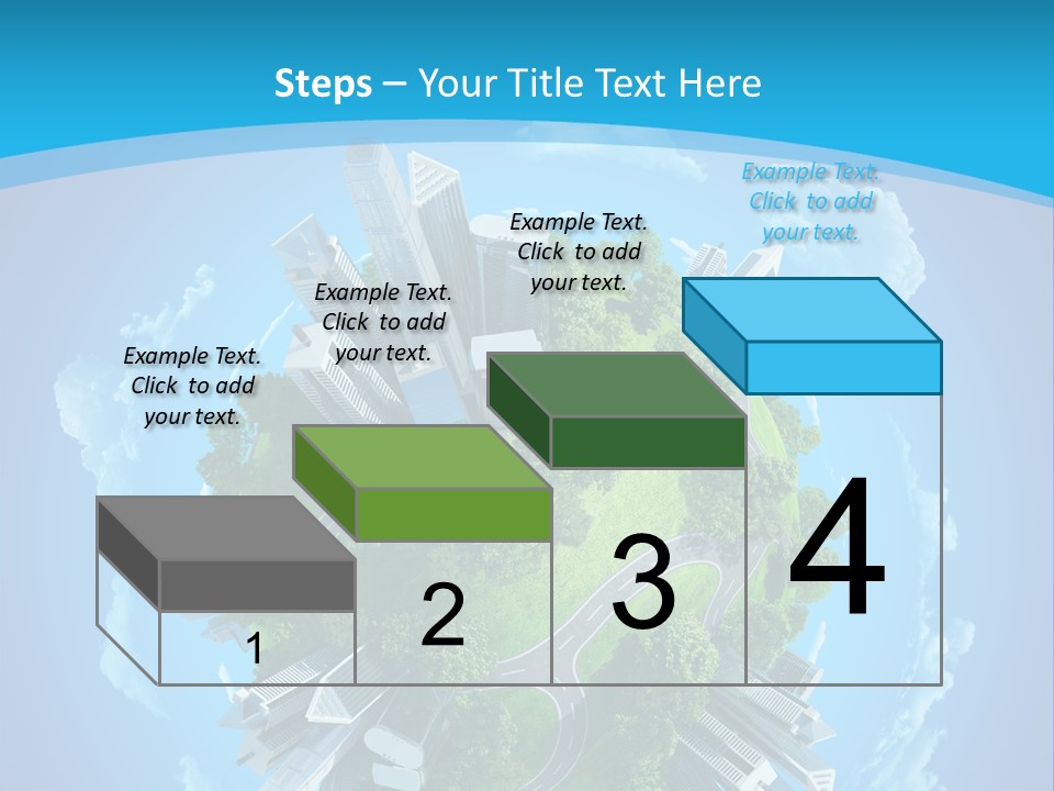 Cityscape Nature Ecology PowerPoint Template