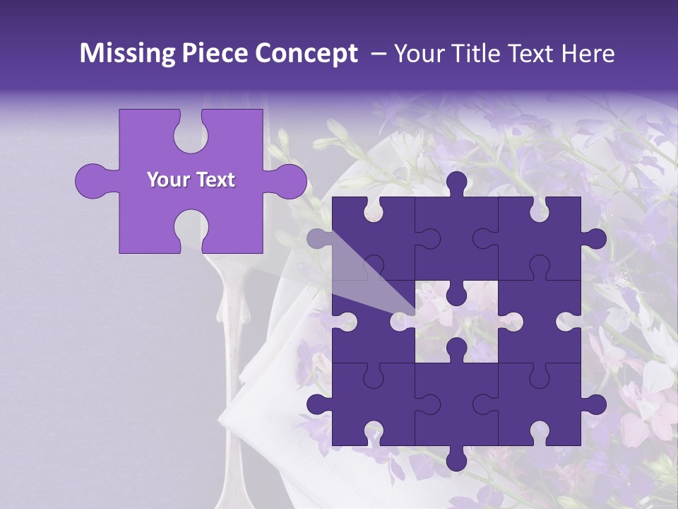 Arrangement Pink Seasonal PowerPoint Template