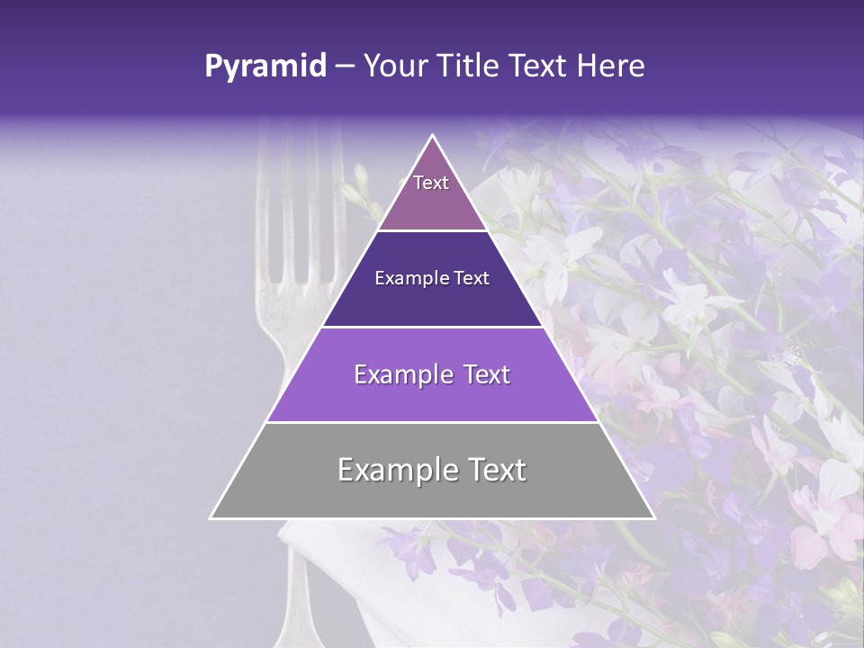 Arrangement Pink Seasonal PowerPoint Template