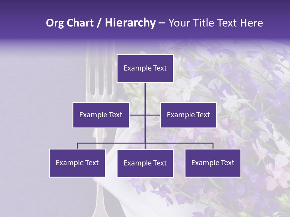 Arrangement Pink Seasonal PowerPoint Template