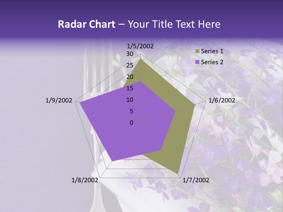 Arrangement Pink Seasonal PowerPoint Template
