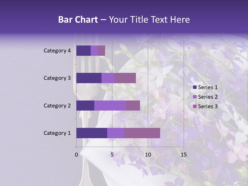 Arrangement Pink Seasonal PowerPoint Template
