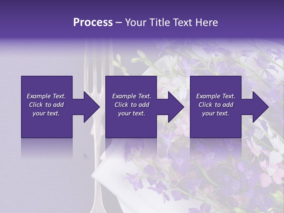 Arrangement Pink Seasonal PowerPoint Template