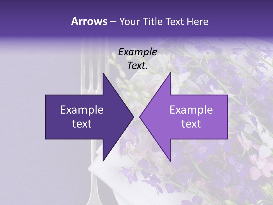 Arrangement Pink Seasonal PowerPoint Template