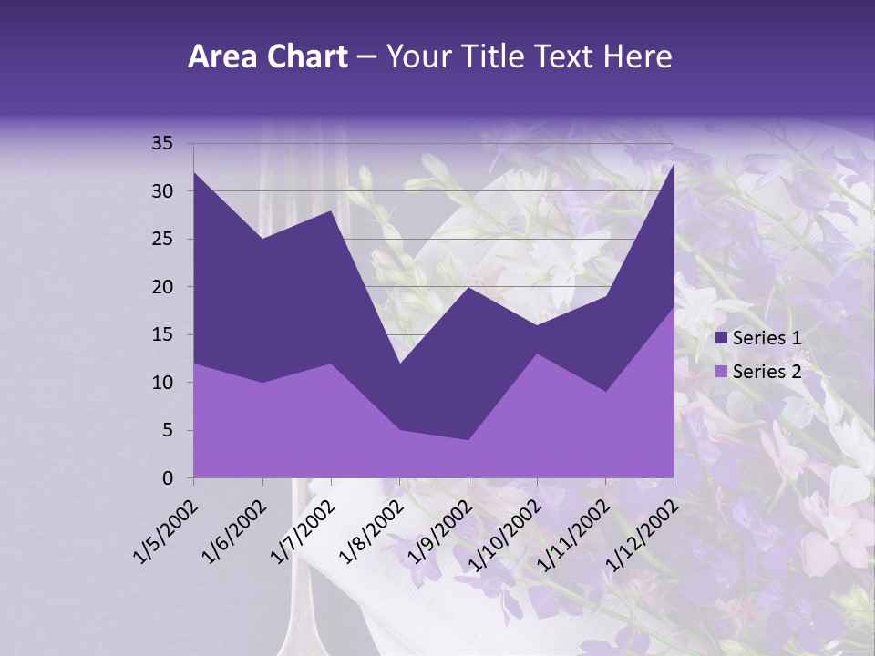 Arrangement Pink Seasonal PowerPoint Template