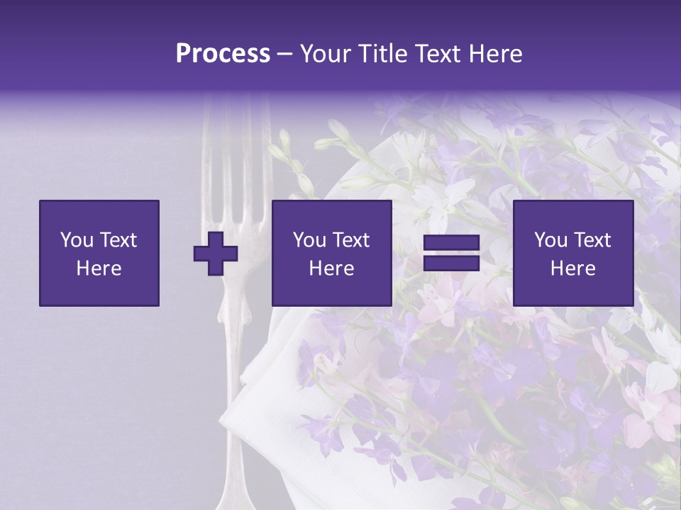 Arrangement Pink Seasonal PowerPoint Template