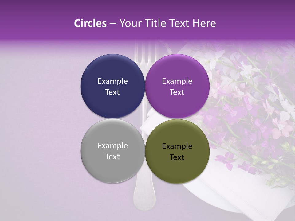 Texture Space Fresh PowerPoint Template