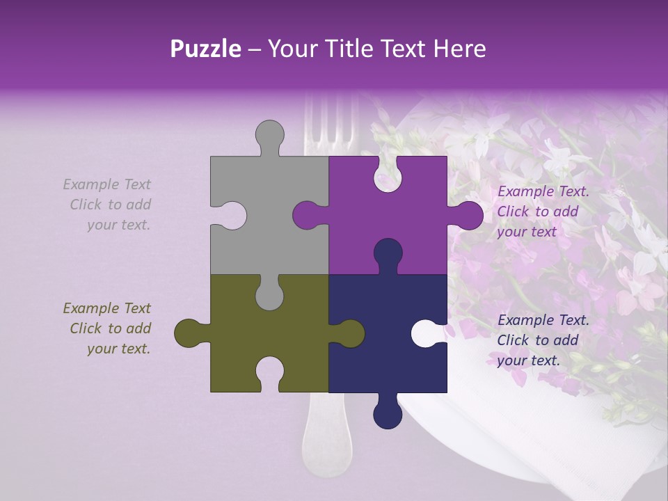 Texture Space Fresh PowerPoint Template