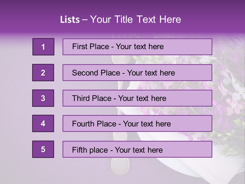 Texture Space Fresh PowerPoint Template