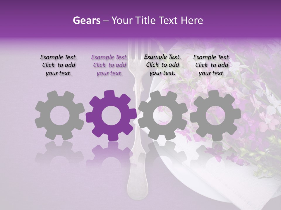 Texture Space Fresh PowerPoint Template