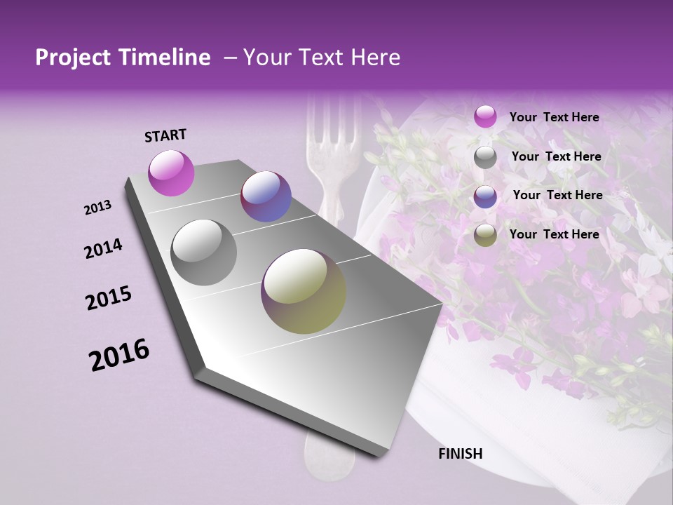Texture Space Fresh PowerPoint Template