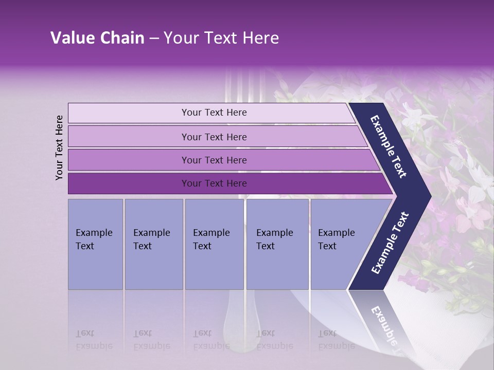Texture Space Fresh PowerPoint Template