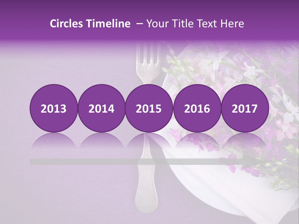 Texture Space Fresh PowerPoint Template