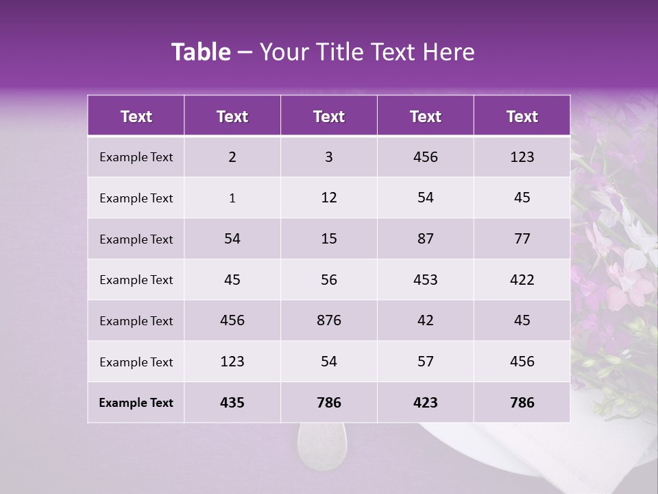 Texture Space Fresh PowerPoint Template