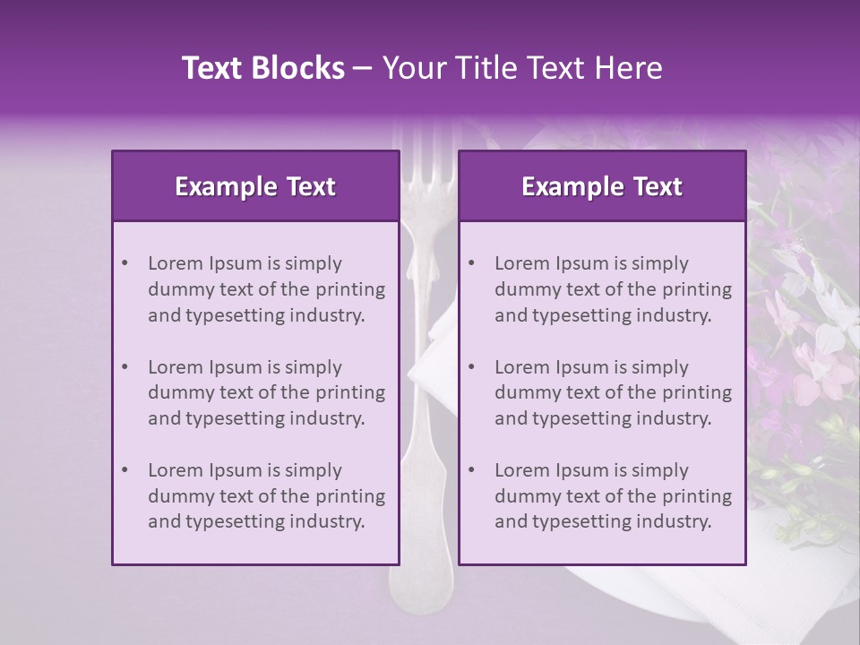 Texture Space Fresh PowerPoint Template