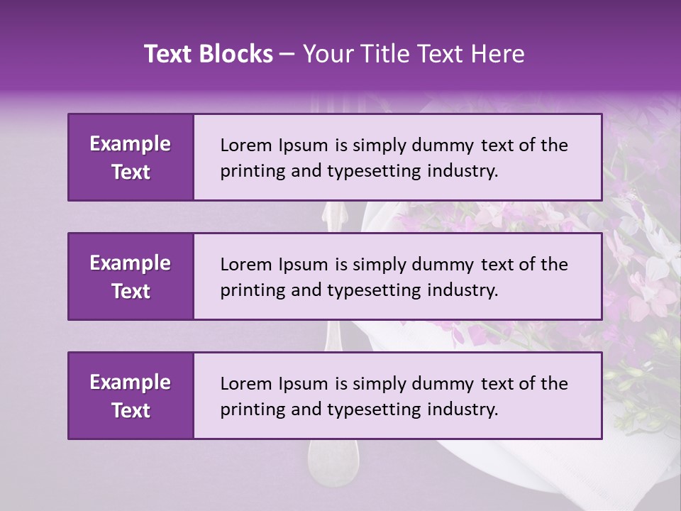 Texture Space Fresh PowerPoint Template