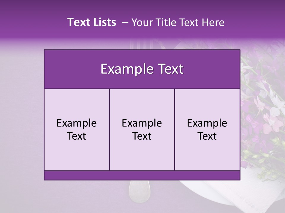 Texture Space Fresh PowerPoint Template