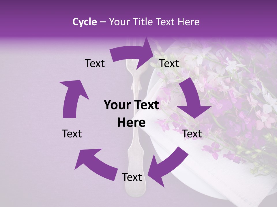 Texture Space Fresh PowerPoint Template