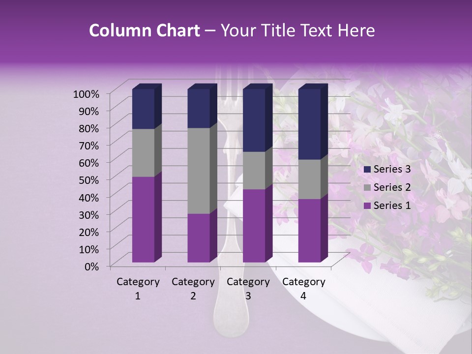 Texture Space Fresh PowerPoint Template