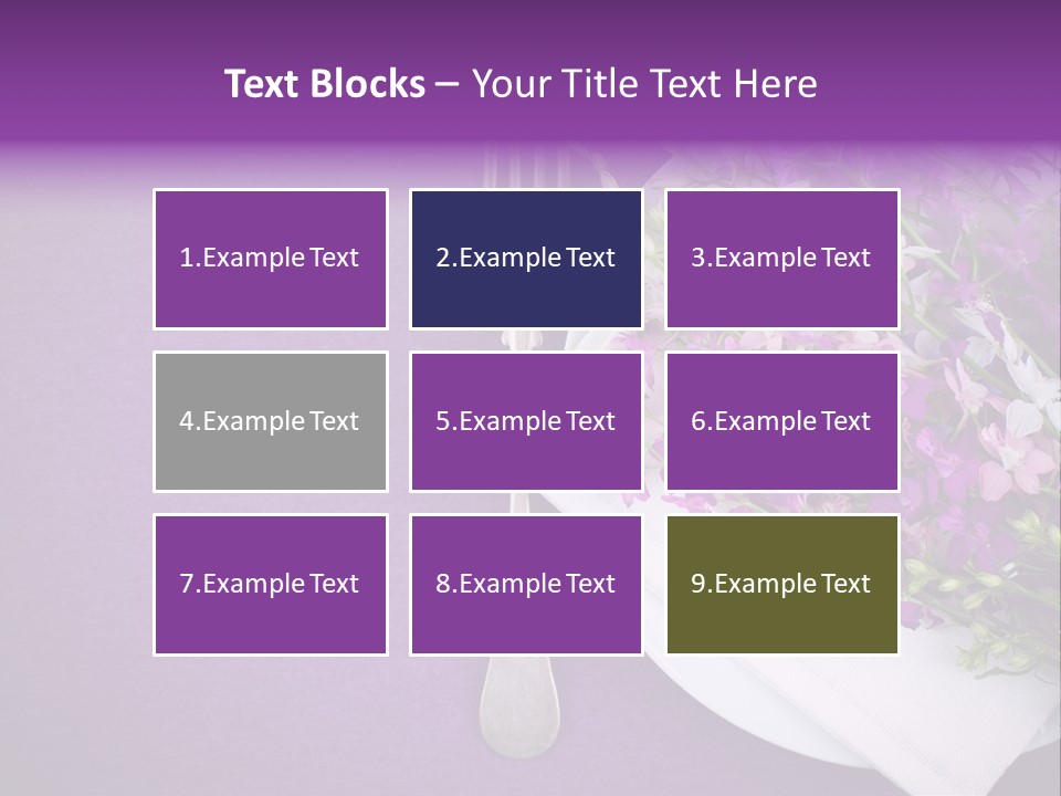 Texture Space Fresh PowerPoint Template